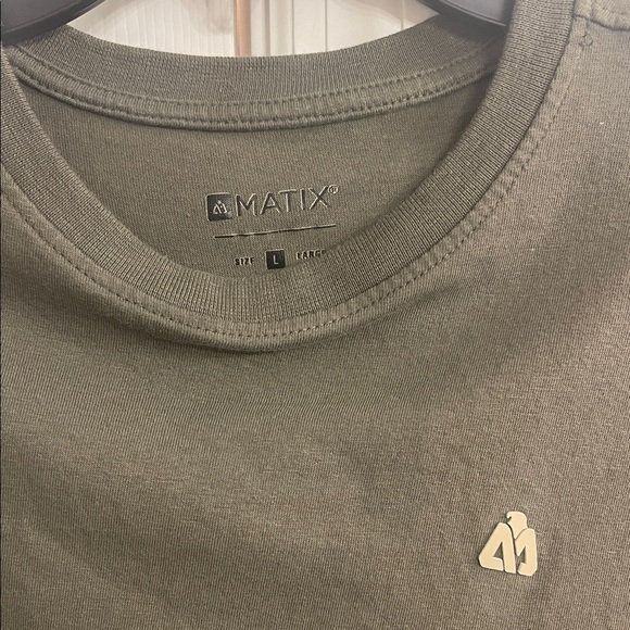 Men's Matix Green T-Shirt - Picture 2 of 2